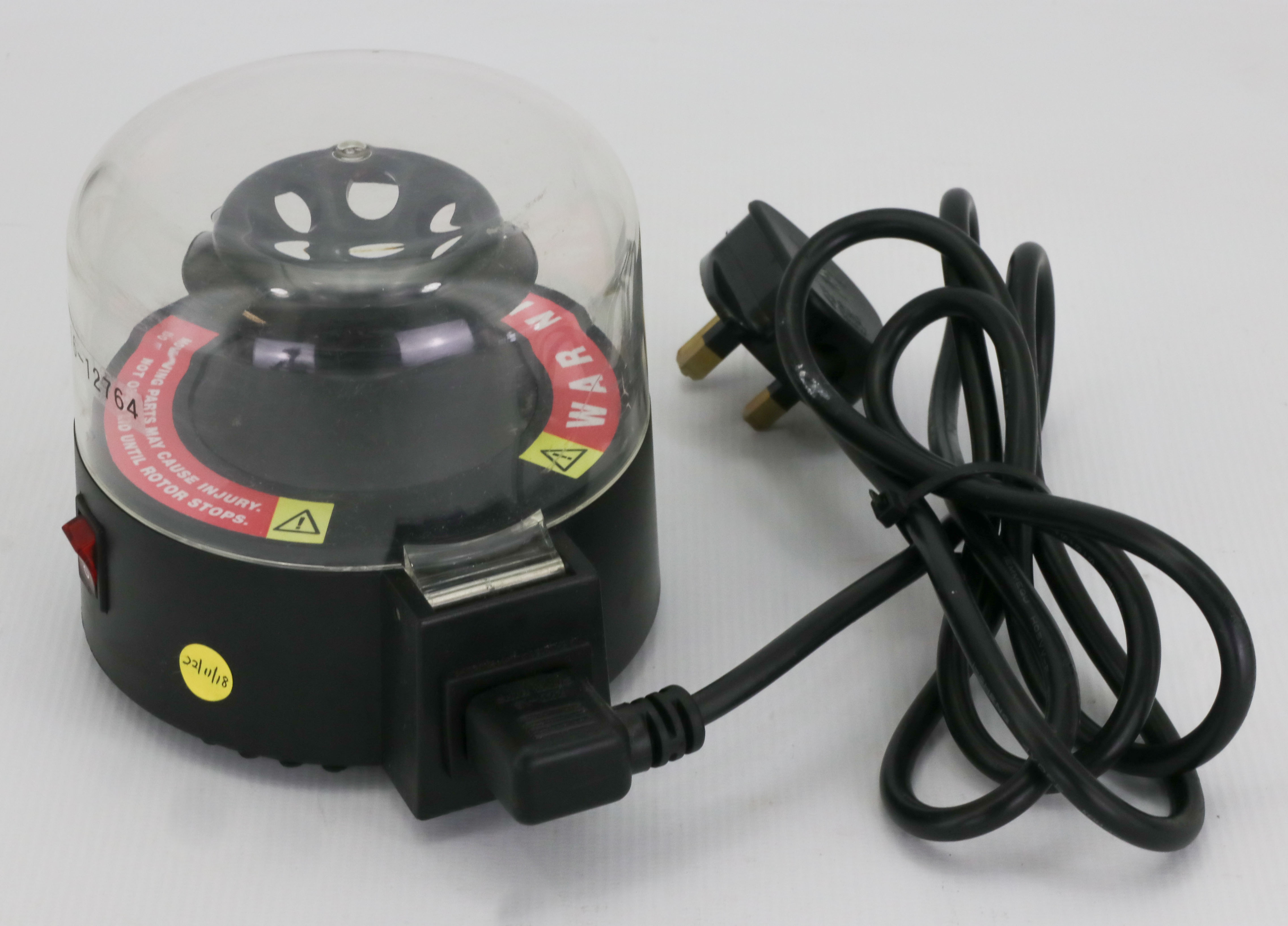 aen 12764 BIOMEDIA MICRO-CENTRIFUGE, 100-240VAC, 50/60HZ, 15W PC-100